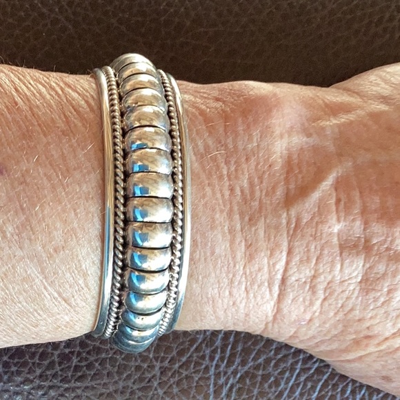 Bracelet Native American Sterling silver - Picture 1 of 3